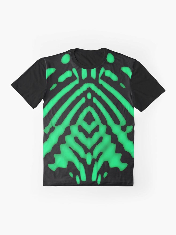 Emerald Diamonds Graphic T-Shirt - Flat lay