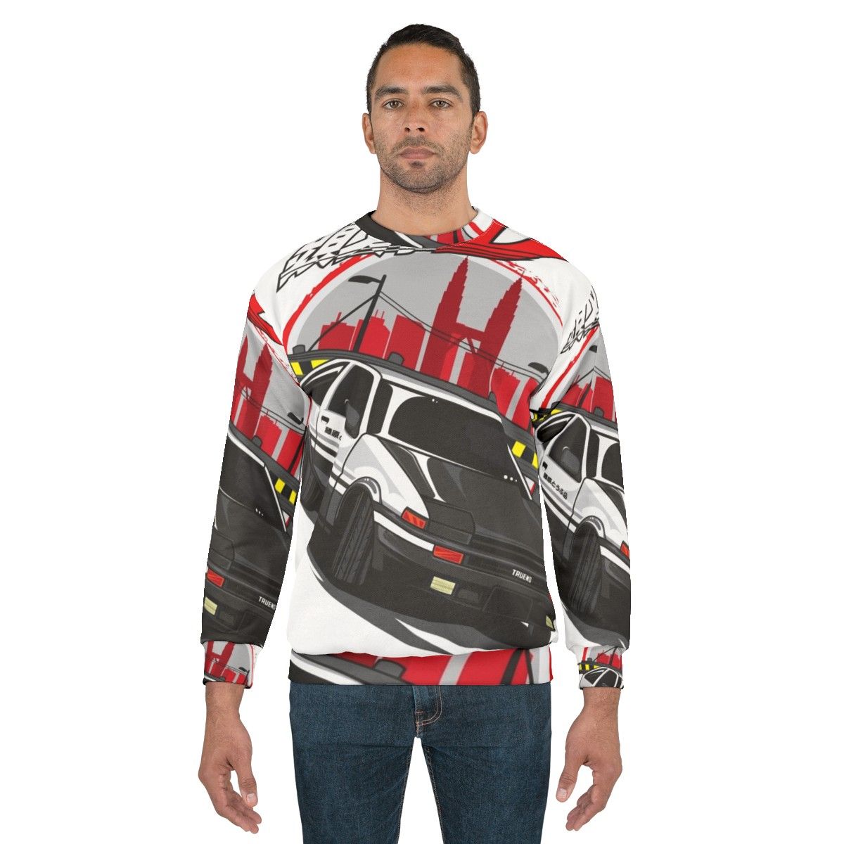 Initial D Hachiroku Sweatshirt - men