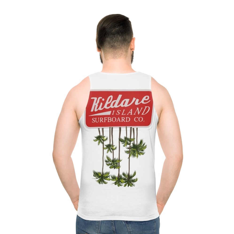 Kildare Island Unisex Tank Top - men back