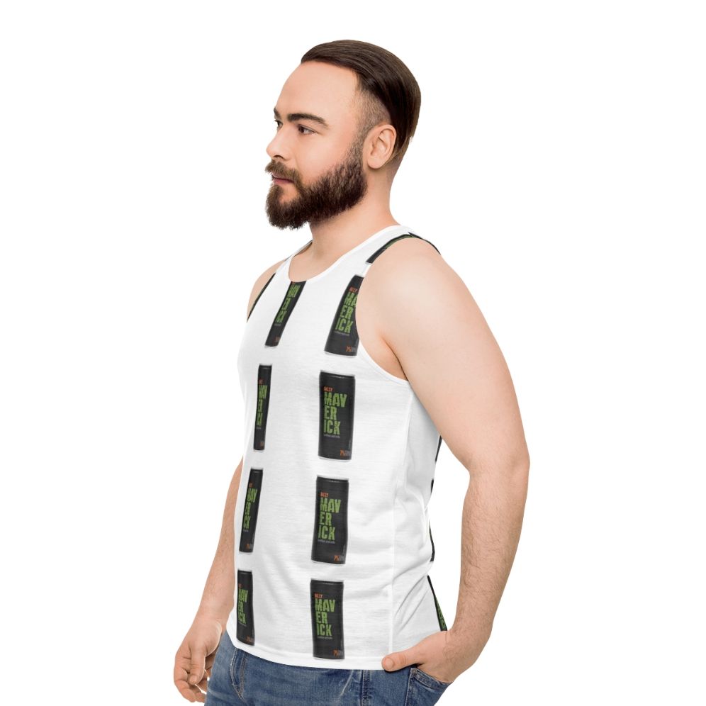 Maverick Unisex Tank Top - men side