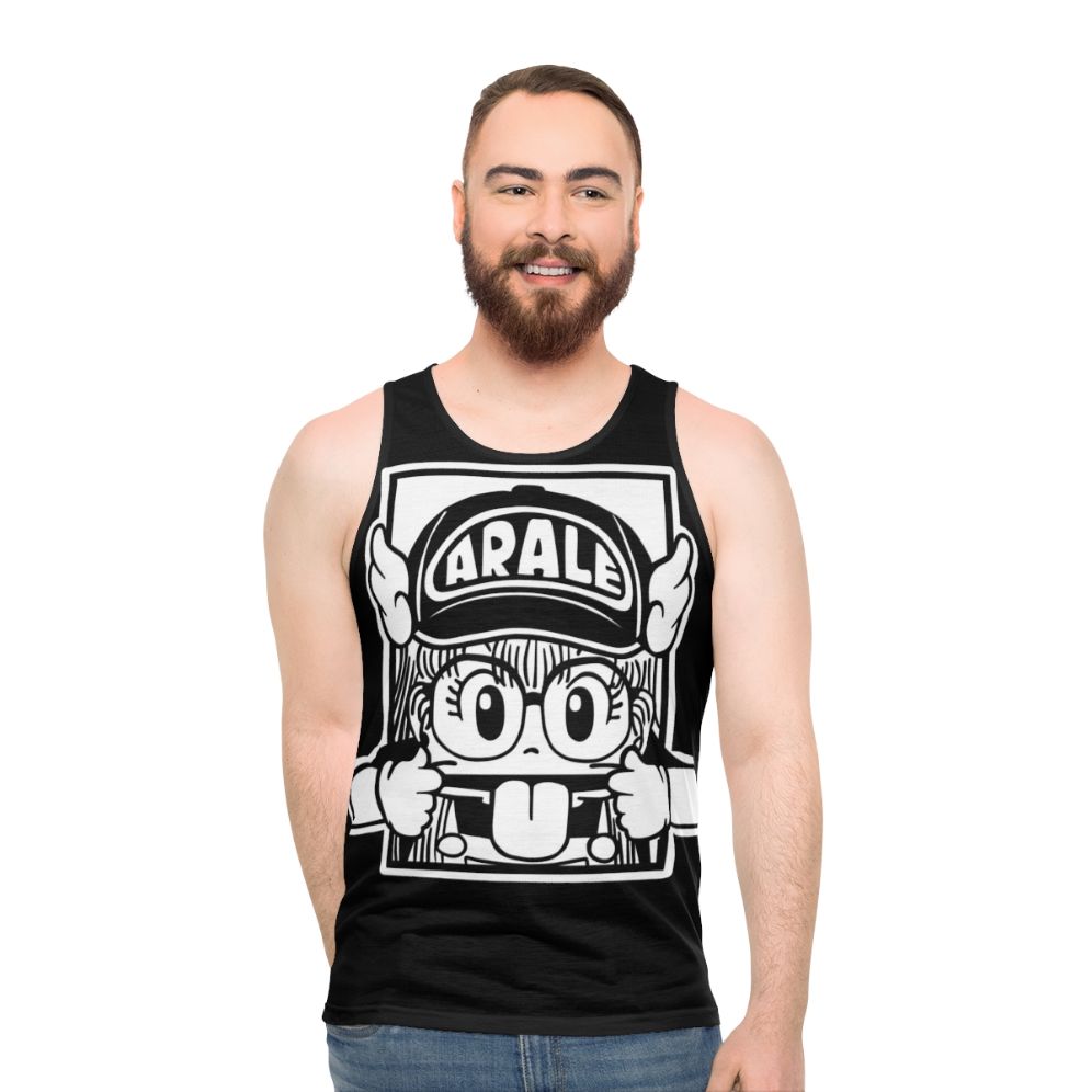 Arale anime-inspired unisex tank top - men