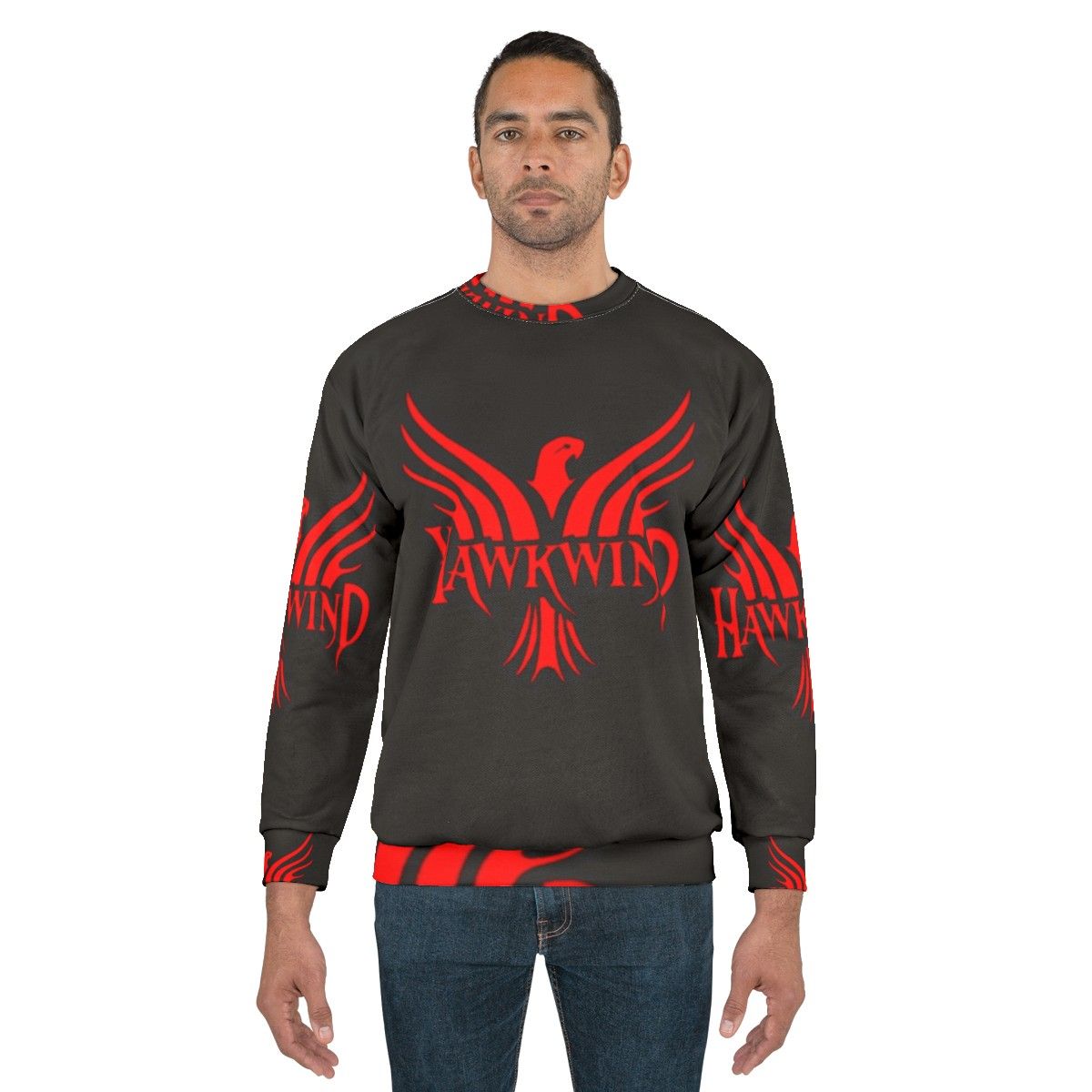 Hawkwind Band Logo Heavy Metal Sweatshirt - men