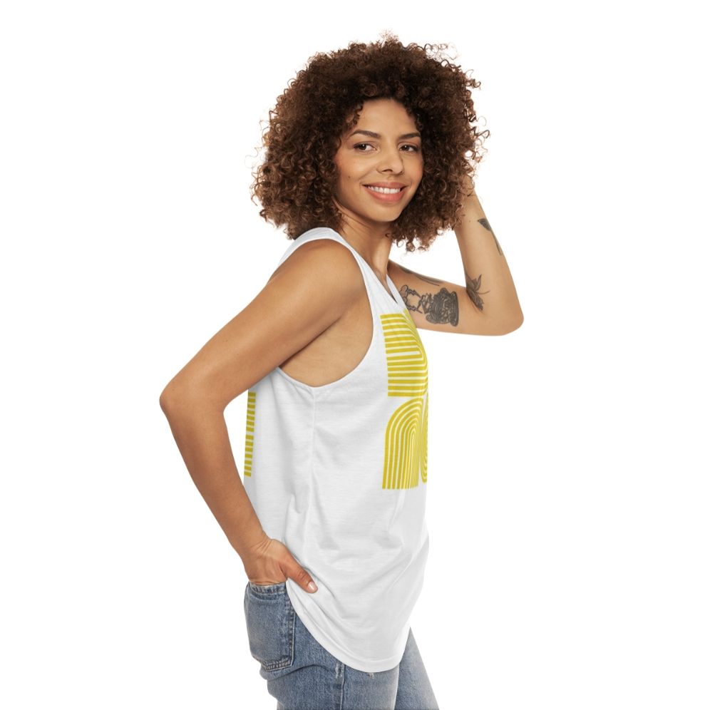 Dune Unisex Tank Top with Science Fiction Artwork - women side