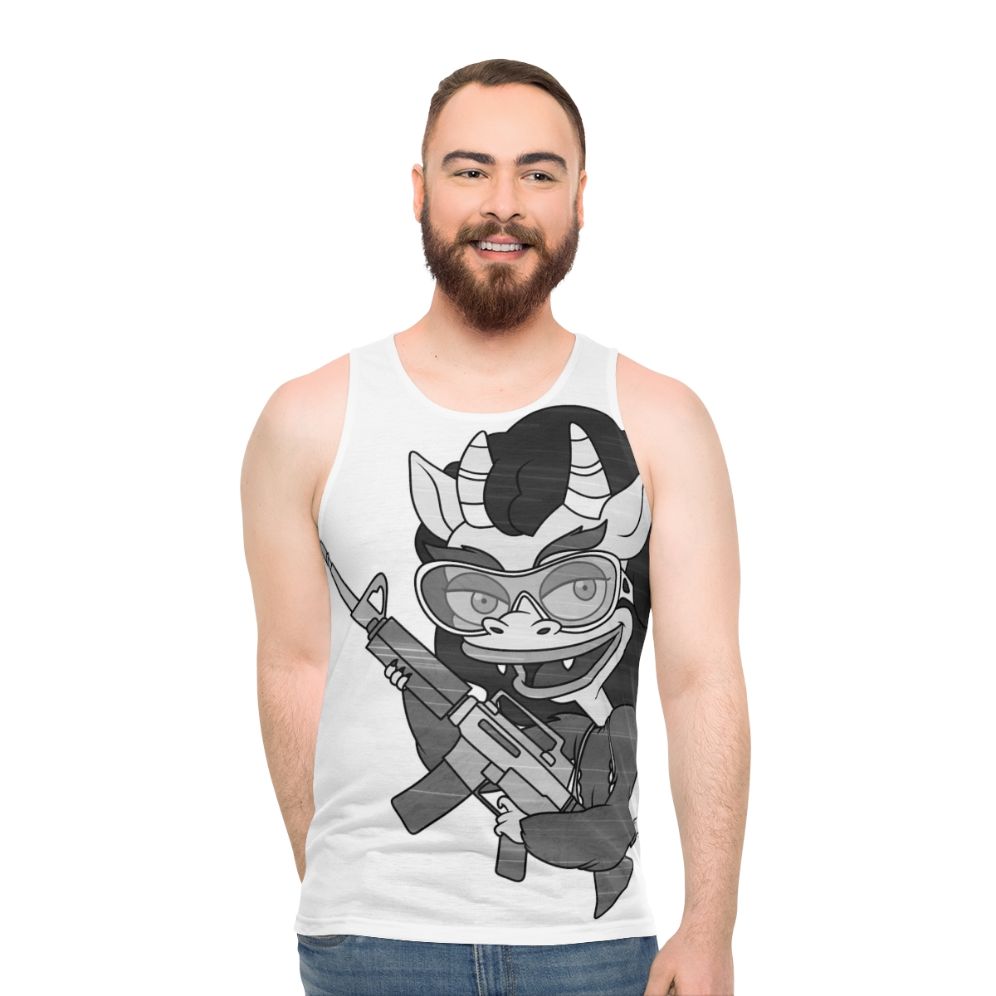 Big Mouth Connie Unisex Tank Top - men