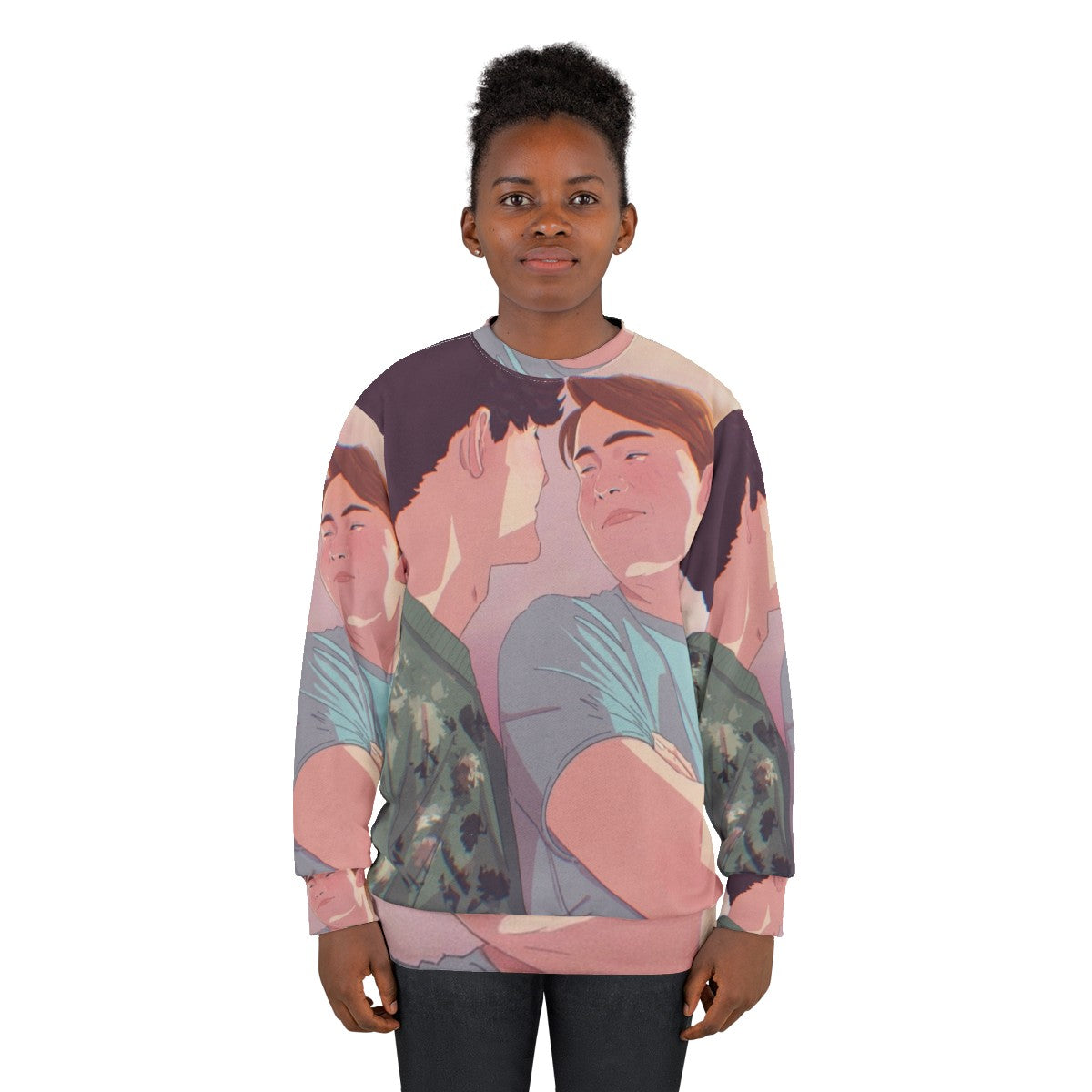 Heartstopper Charlie and Nick Graphic Sweatshirt - women