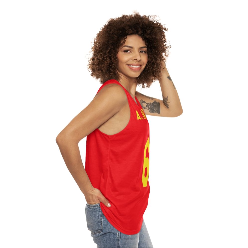 Iniesta Spain National Team Jersey Tank Top - women side