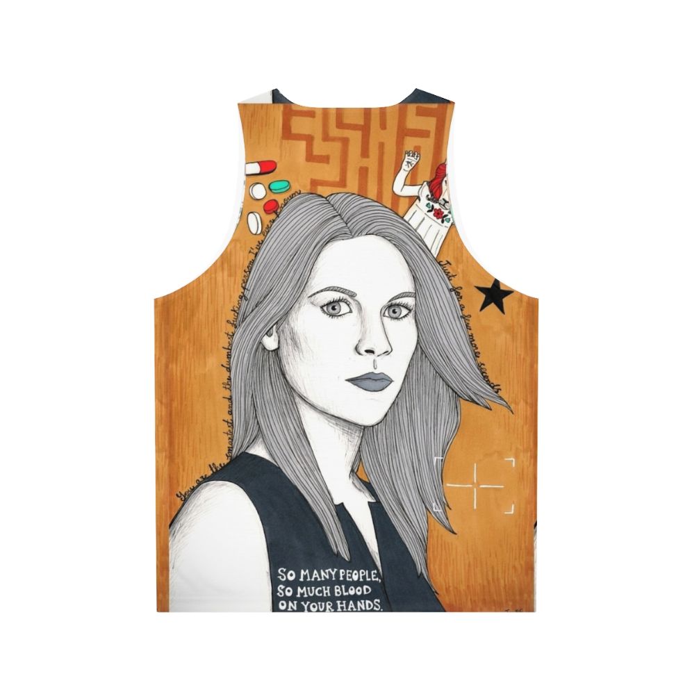 Carrie Mathison Homeland TV Show Tank Top - Back