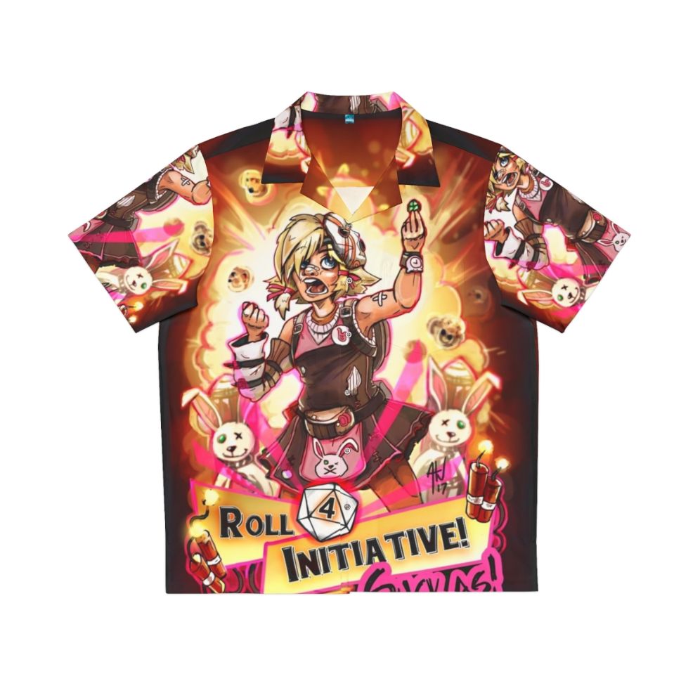 Borderlands Inspired 'Roll for Initiative' Hawaiian Shirt