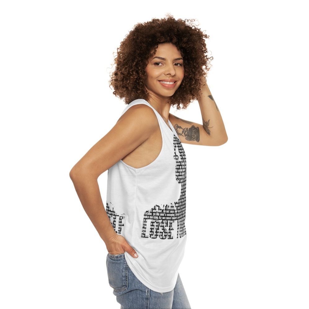 Eminem "Lose Yourself" Unisex Tank Top - women side