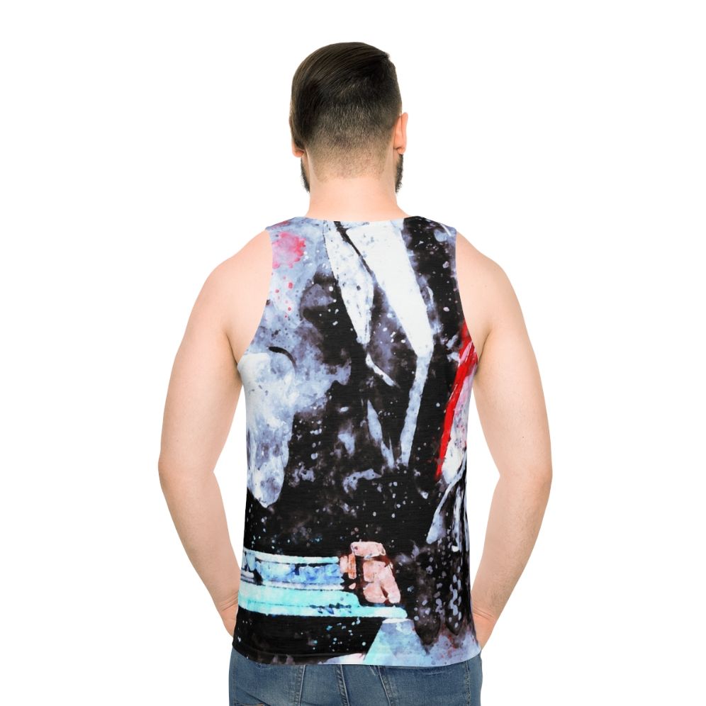 Borderlands Zero Assassin Unisex Tank Top - men back