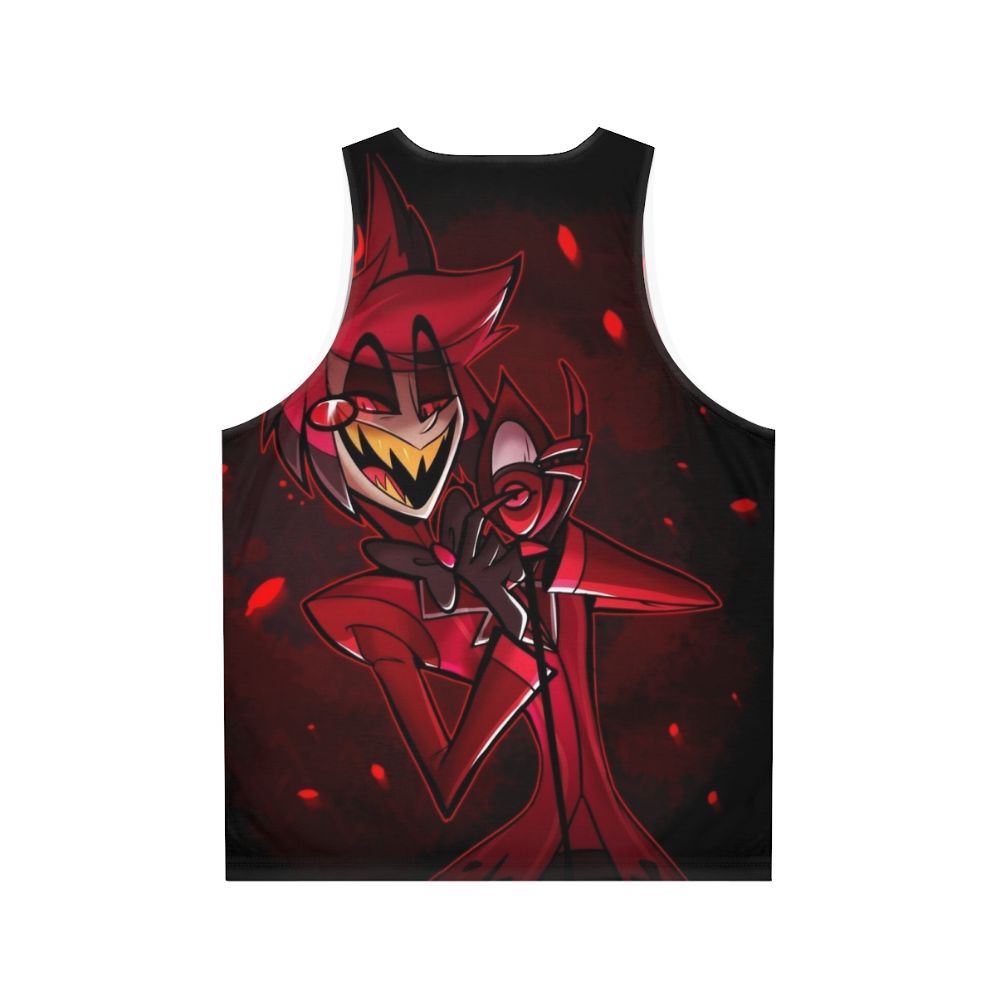 Hazbin Hotel Alastor Unisex Tank Top - Back