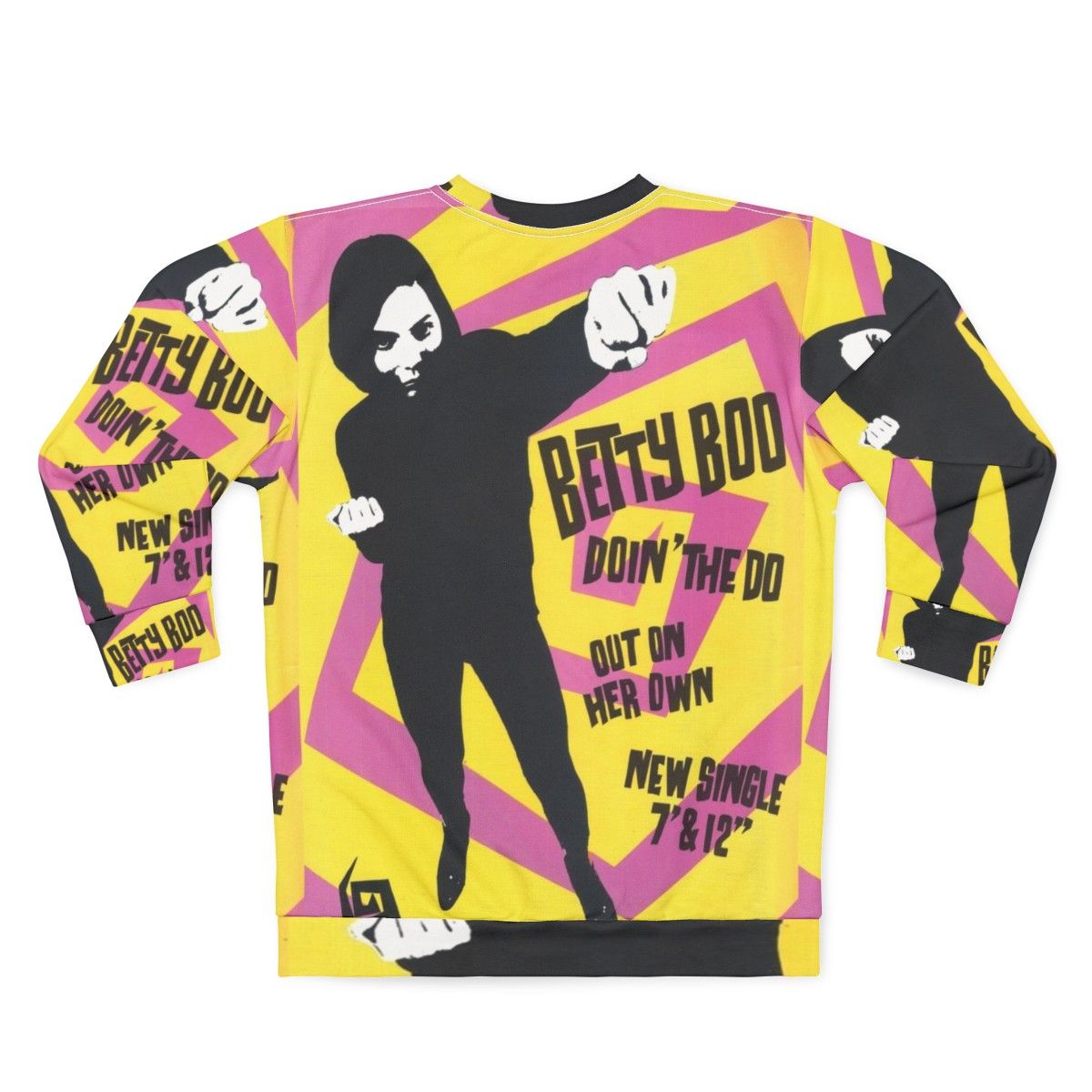 Retro 90s Betty Boo 'Doin The Do' Sweatshirt - Back