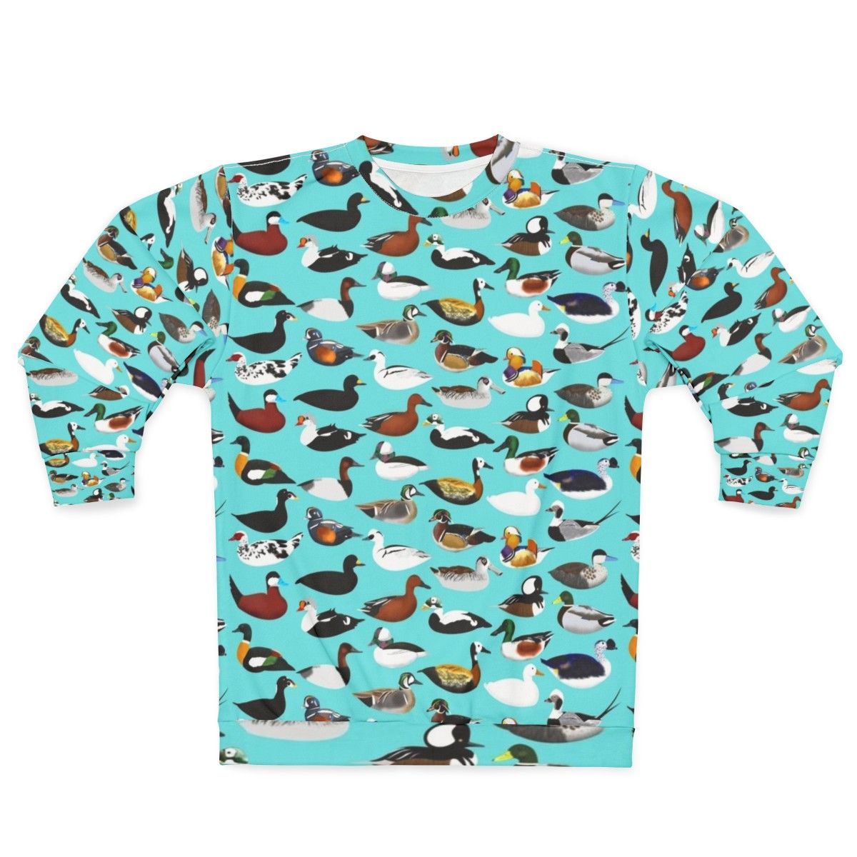 Stylish duck sweatshirt for nature and wildlife enthusiasts