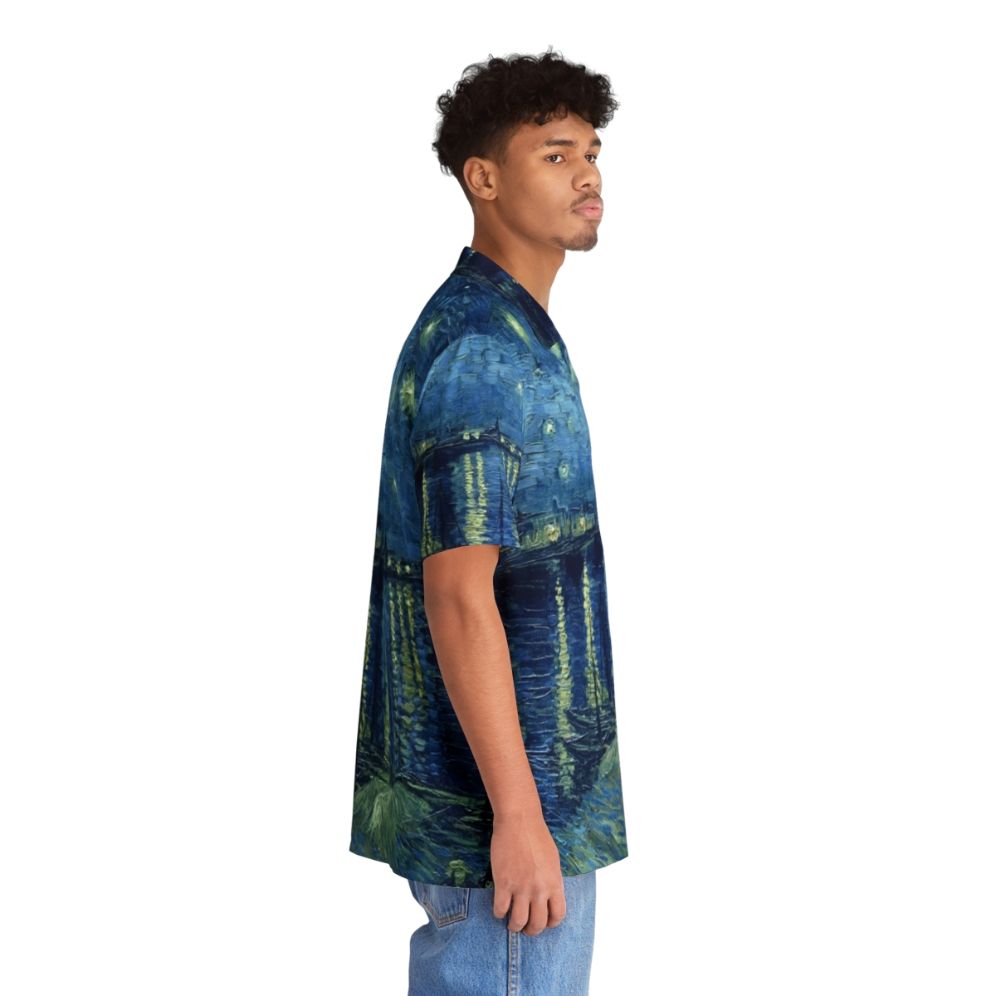 Vincent Van Gogh Starry Night Hawaiian Shirt - People Pight