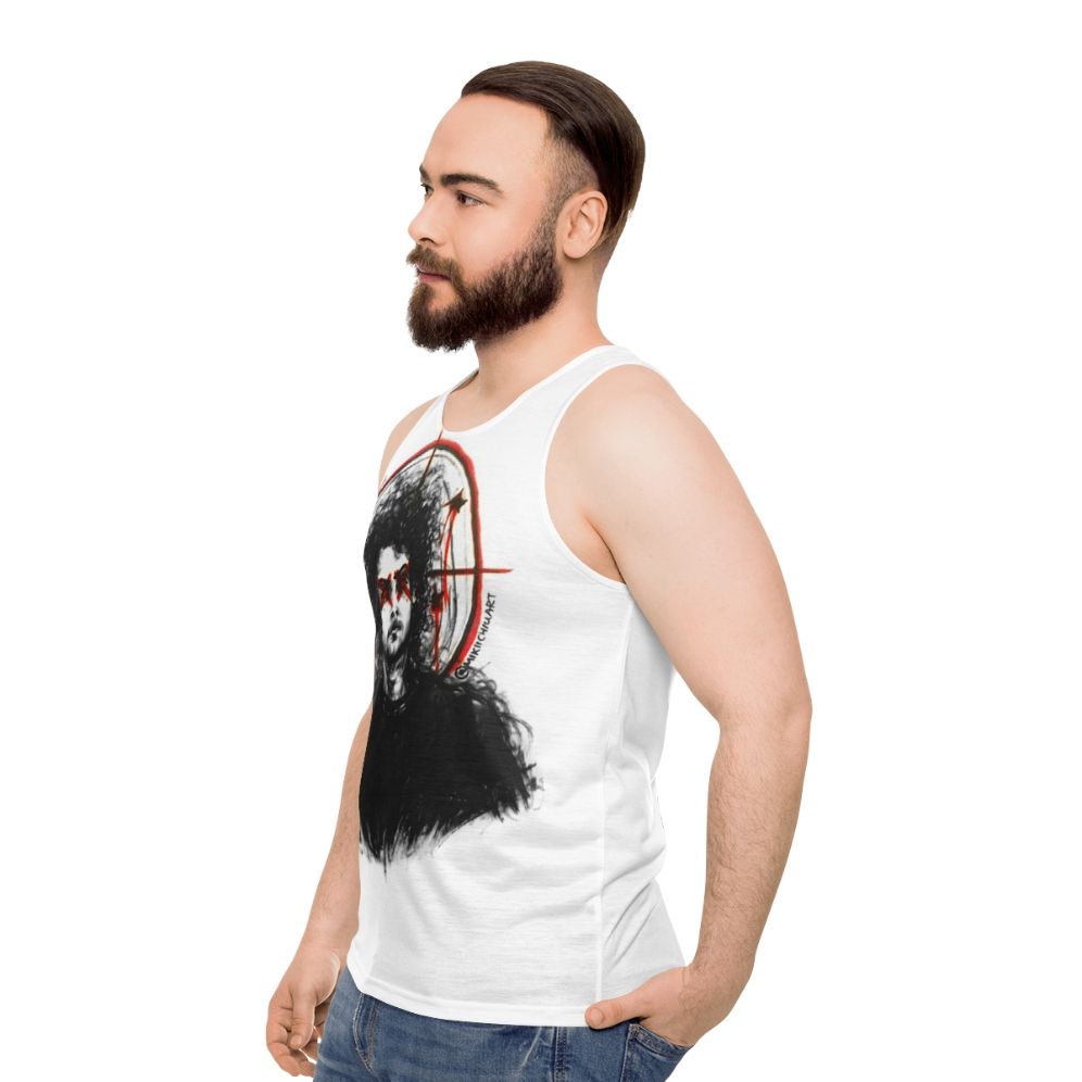 Unisex Grandson Band Tank Top - men side