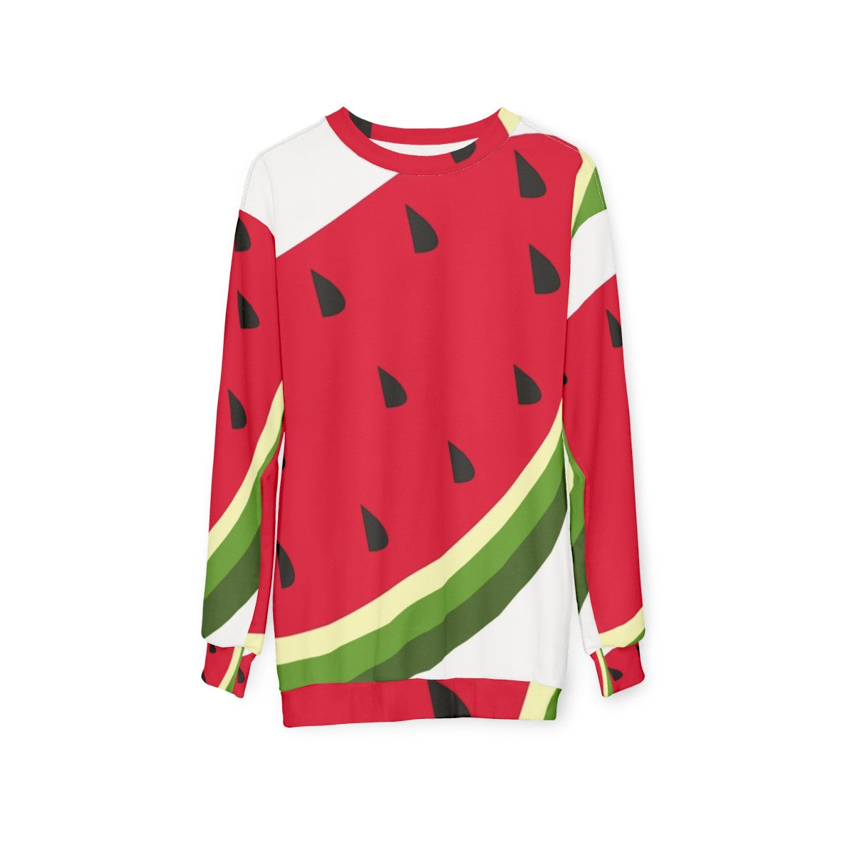 Watermelon design sweatshirt - hanging