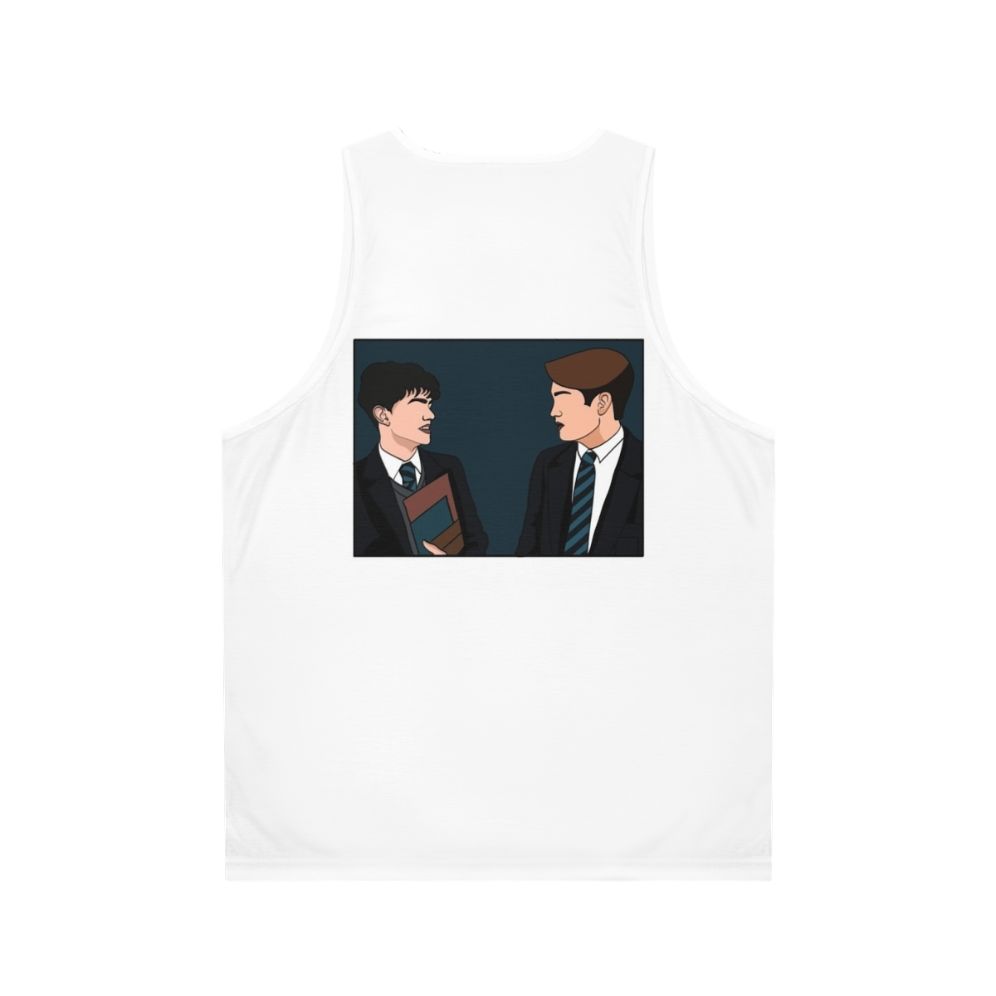 Heartstopper Charlie Spring and Nick Nelson Unisex Tank Top - Back