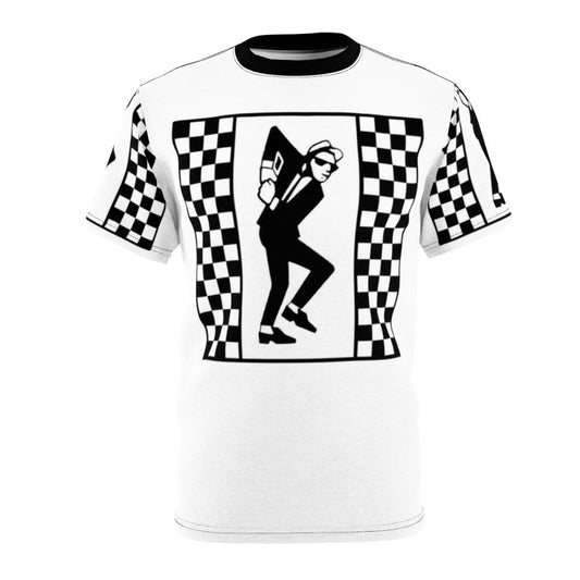 Retro Rudeboy graphic t-shirt with ska, punk, and music inspired design