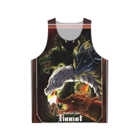 Tiamat the Chromatic Queen Unisex Tank Top