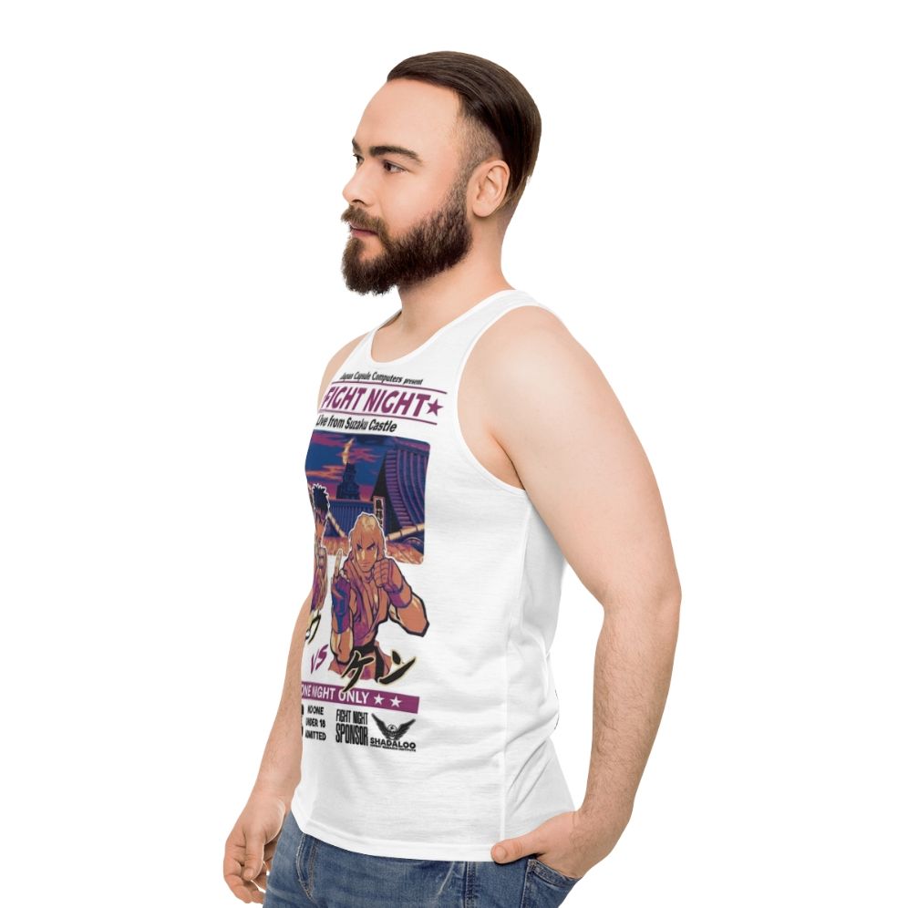 Street Fighter Unisex Tank Top - men side