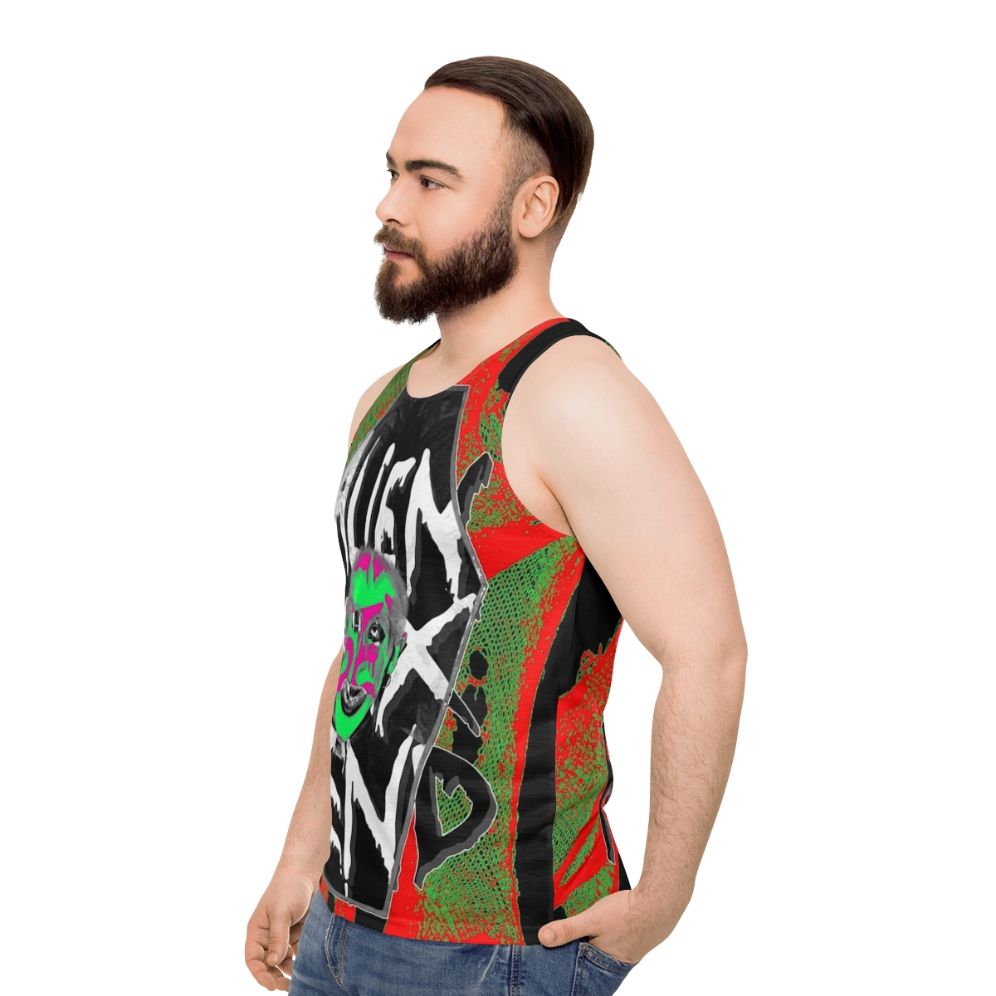 Alien Sex Fiend Unisex Tank Top - men side