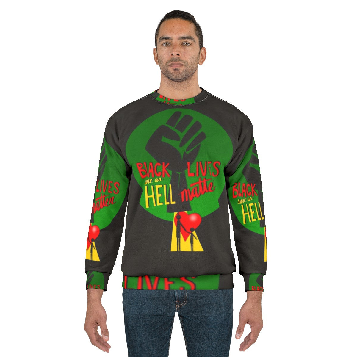 Black Lives Matter Equality Sweatshirt - men