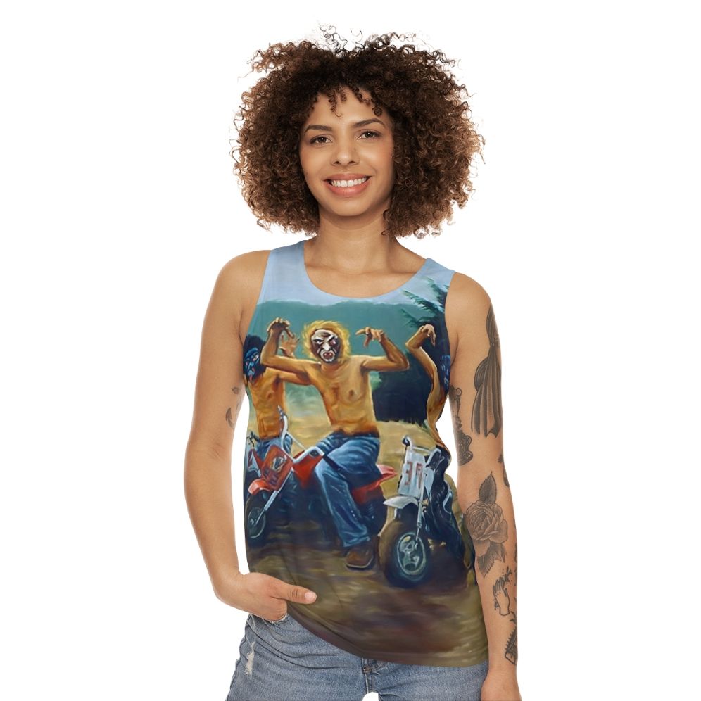 Painting From The Royal Tenenbaums Unisex Tank Top - women