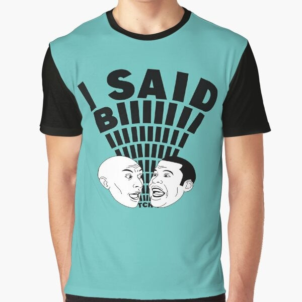 "I Said B*tch" Key and Peele Graphic T-Shirt, featuring the iconic sketch comedy duo