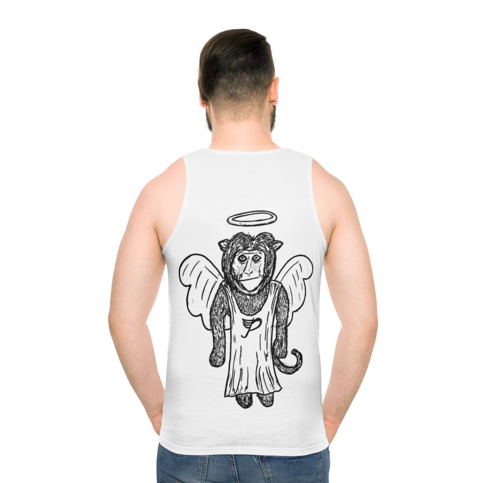 The Pixies Band Monkey Gone to Heaven Music Unisex Tank Top - men back