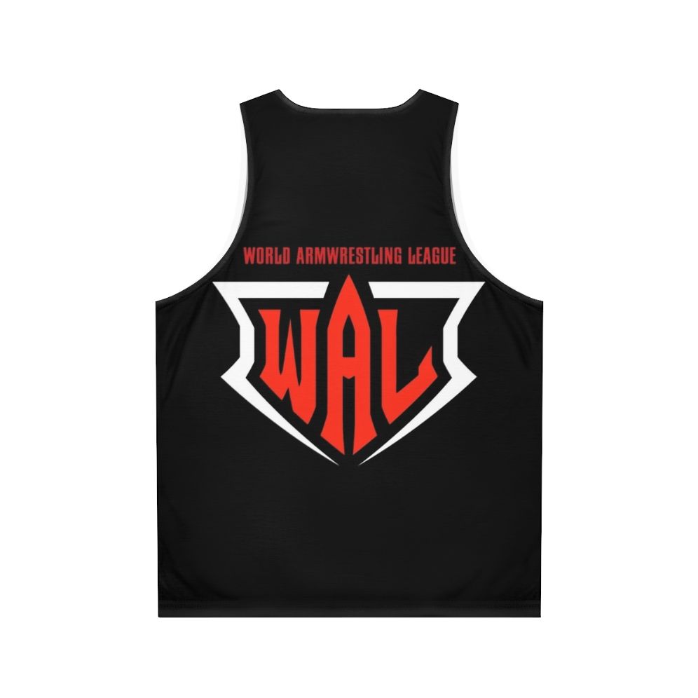 Unisex arm wrestling tank top - Back