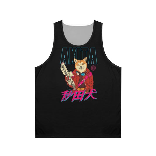 Akita Retrowave Unisex Tank Top