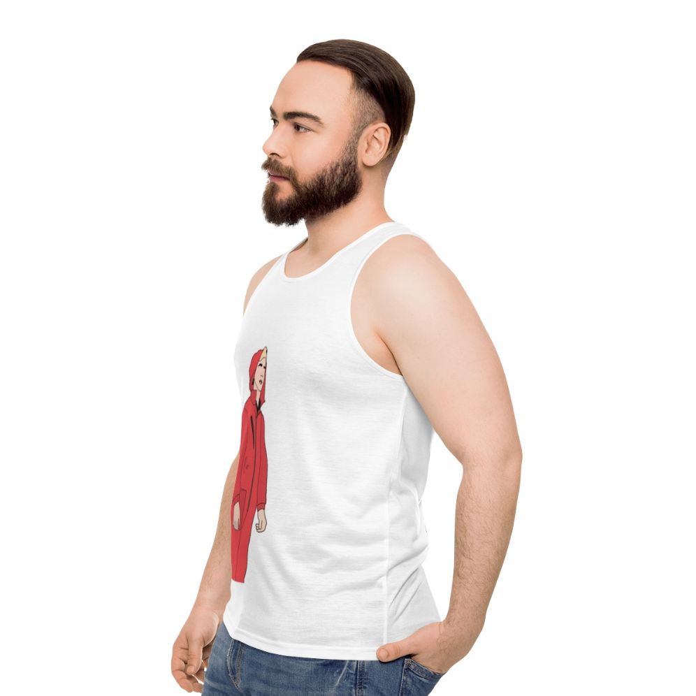 Money Heist Rio Unisex Tank Top - men side