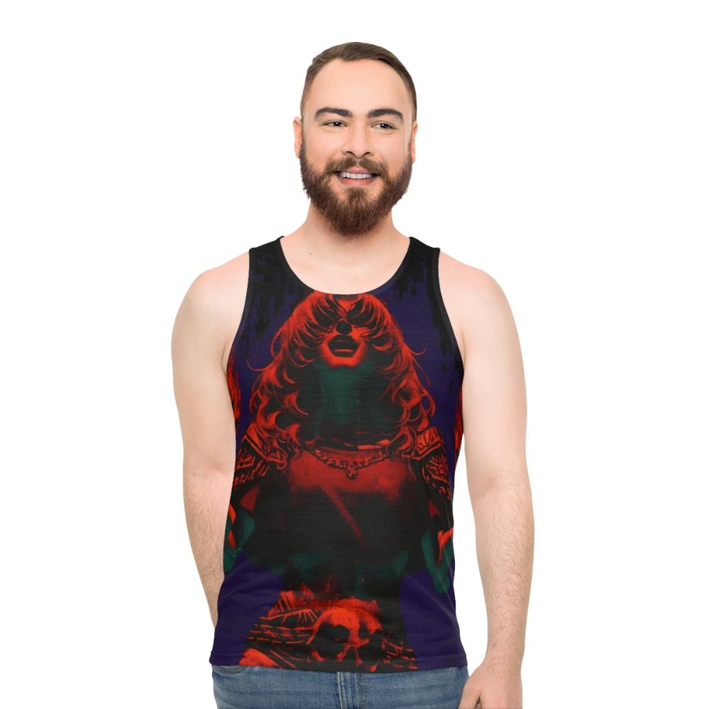 Fire Elemental Unisex Tank Top - men