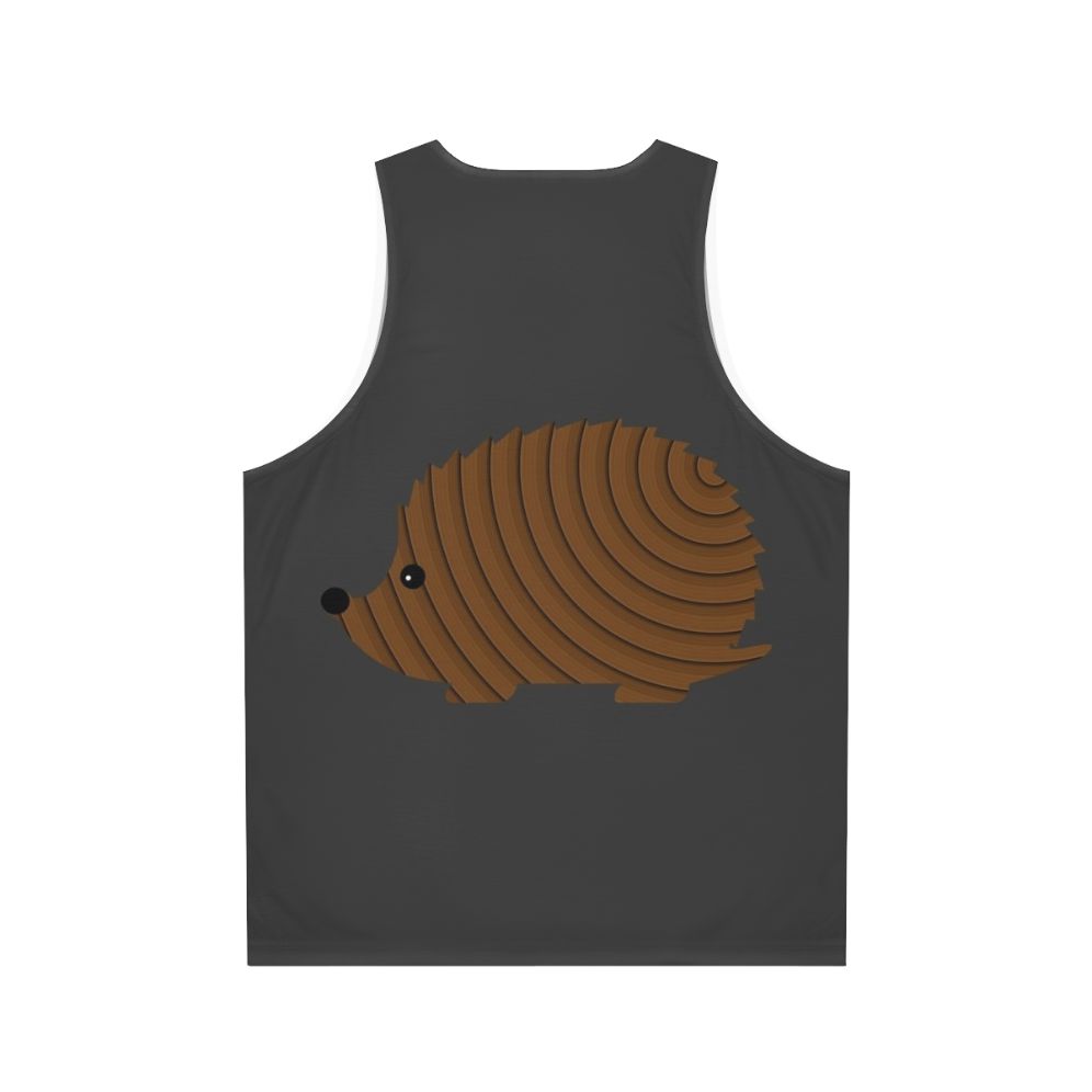 Legendary Hedgehog Unisex Tank Top - Back