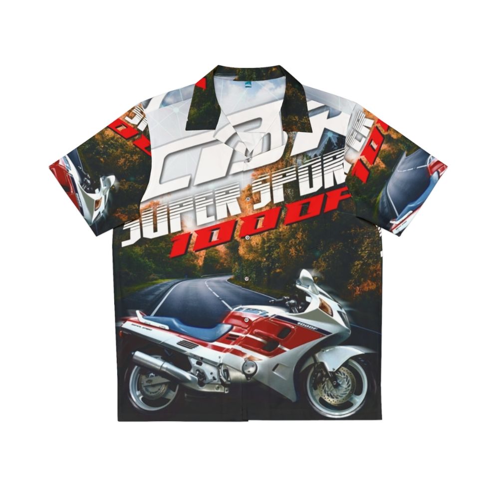 Classic CBR1000F Hawaiian Motorcycle Shirt