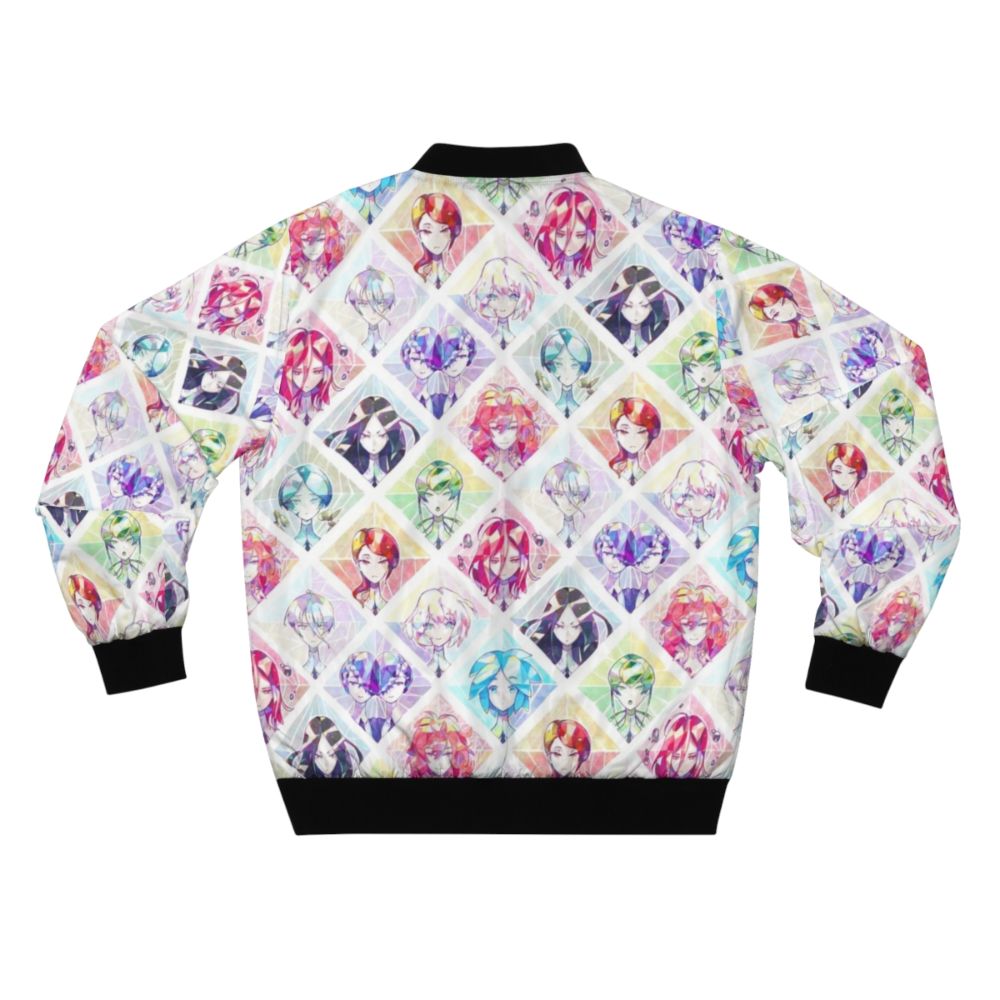 Houseki no Kuni Anime Bomber Jacket featuring Phosphosyllite and Padparadscha Gems - Back