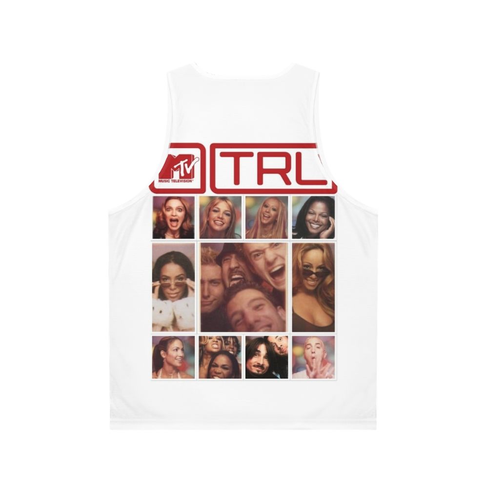 Unisex Retro Pop Culture Tank Top - Back