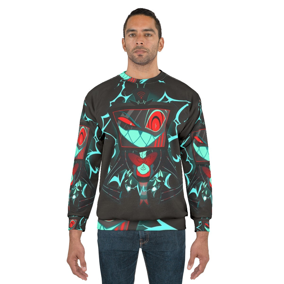 Vox Hazbin Hotel Sweatshirt - Demonic Fashion from the Underworld - men