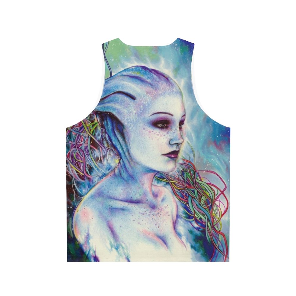 Mass Effect Liara Tsoni Unisex Tank Top - Back