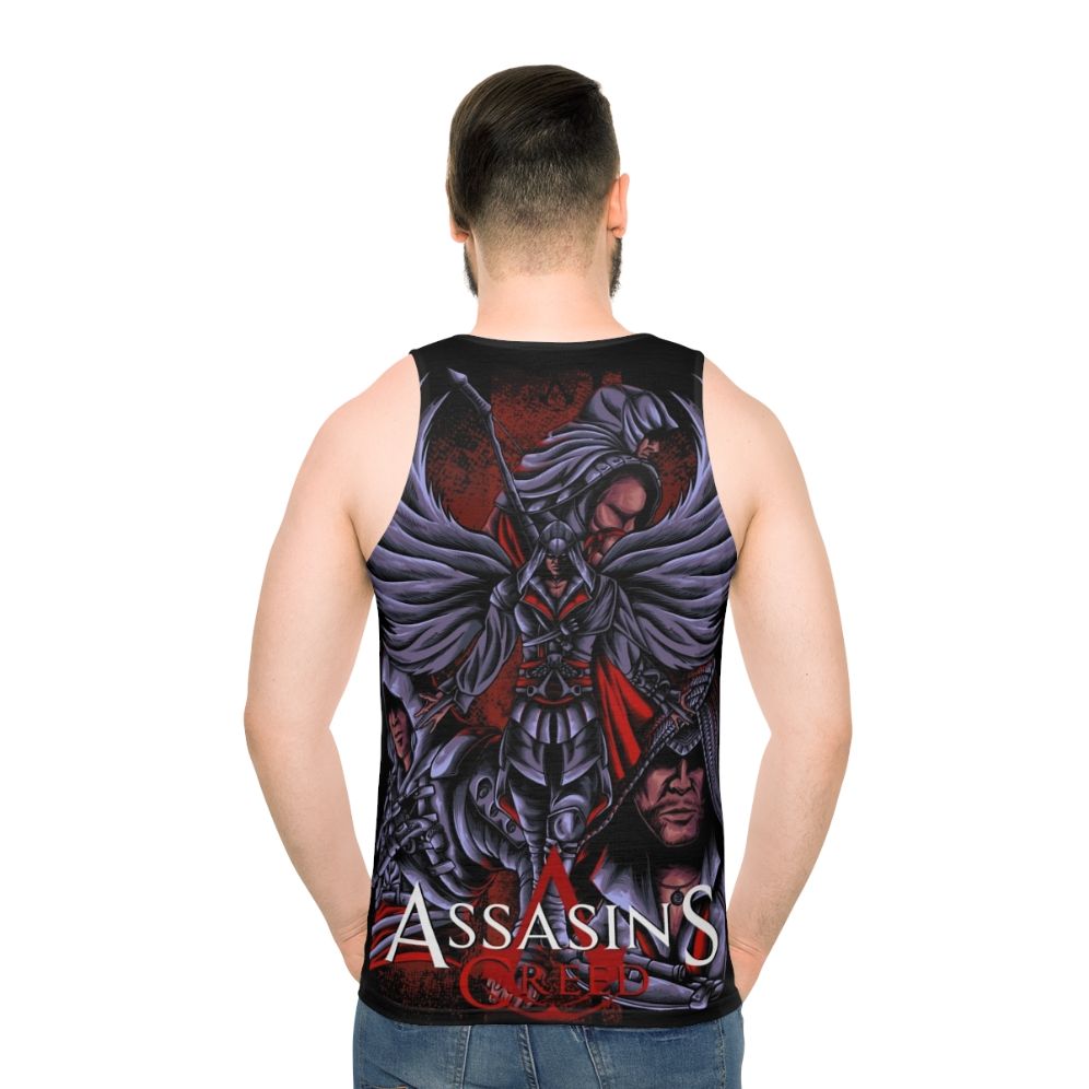 Assassin's Creed dark art unisex tank top - men back