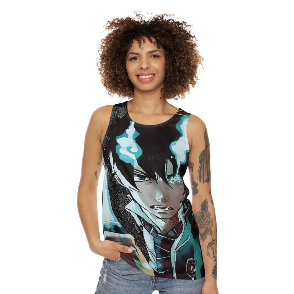 Blue Exorcist Unisex Tank Top - women