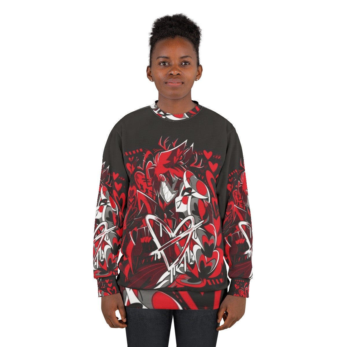 Hazbin Hotel Alastor and Charlie Sweatshirt - women