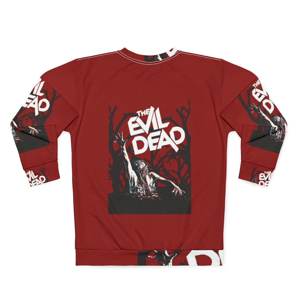 Evil Dead Sweatshirt featuring Ash Williams and the Boomstick - Back