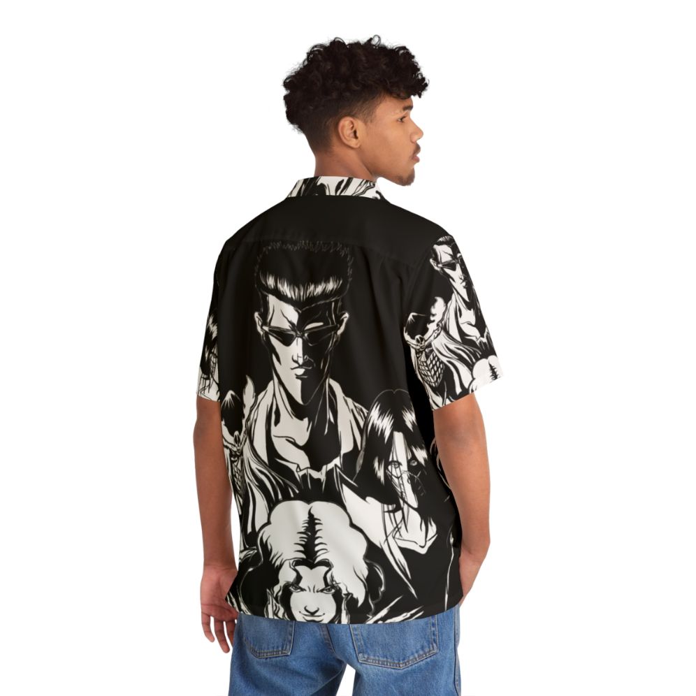 Yuyu Hakusho Toguro Brothers Hawaiian Shirt - People Back