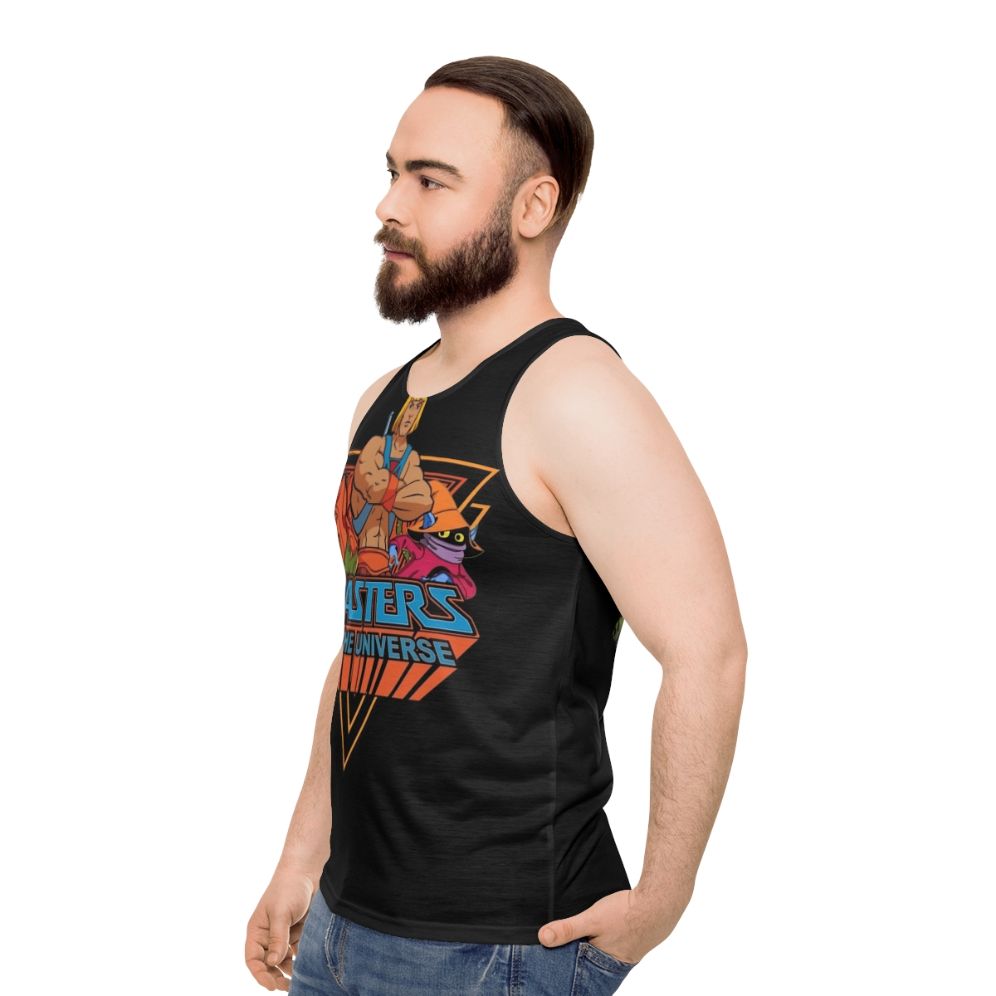 He-Man Masters of the Universe Unisex Tank Top - men side