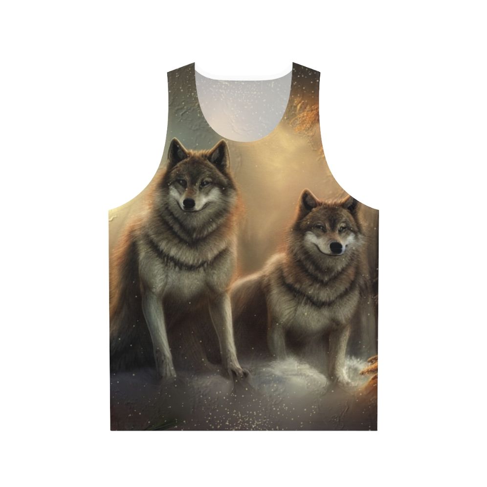 Winter Wolves Unisex Tank Top