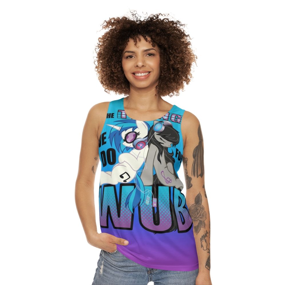 Octavia's Vinyl Scratch Unisex Tank Top - women