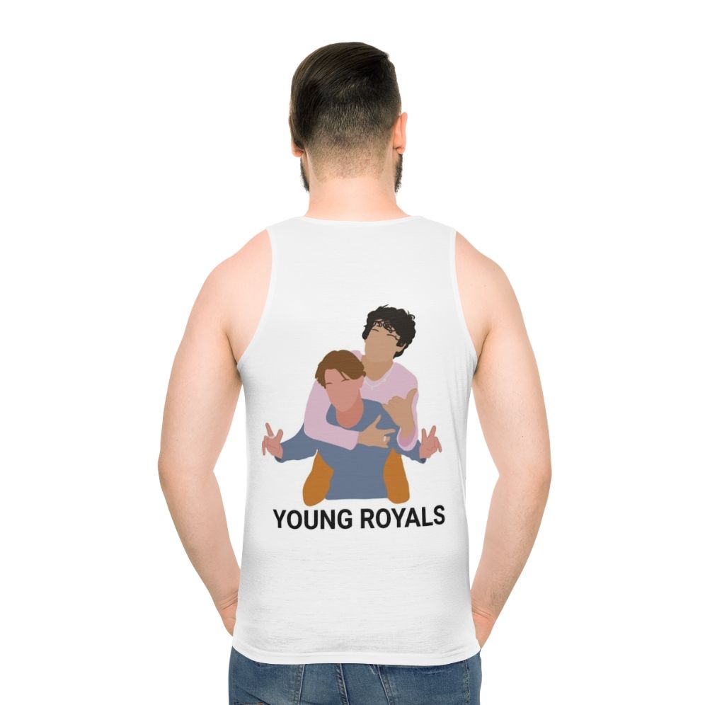 Young Royals Unisex Tank Top - men back