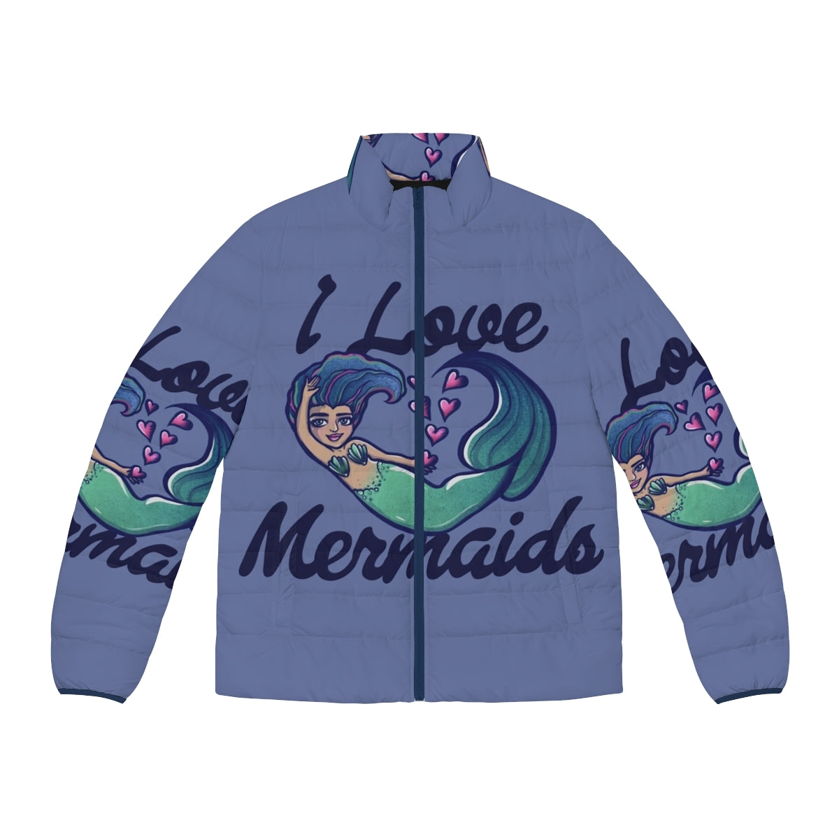 Bridgerton inspired puffer jacket with "I Love My Bridgerton Boyfriend" text