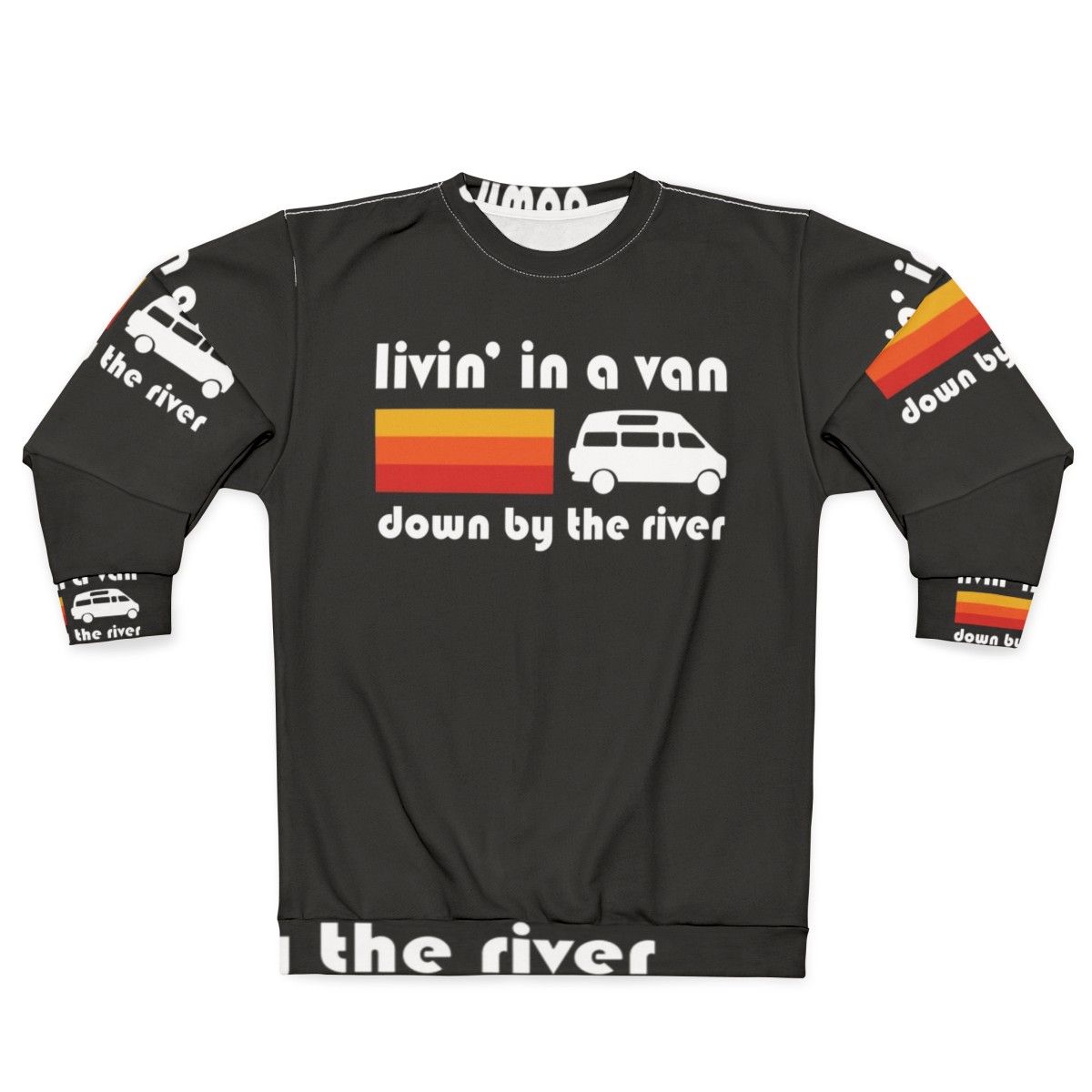 Chris Farley Matt Foley 'Living in a Van Down By The River' Sweatshirt